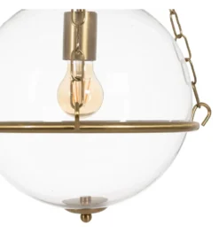Lampa wisząca ORO 28 cm złota