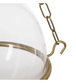 Lampa wisząca ORO 28 cm złota