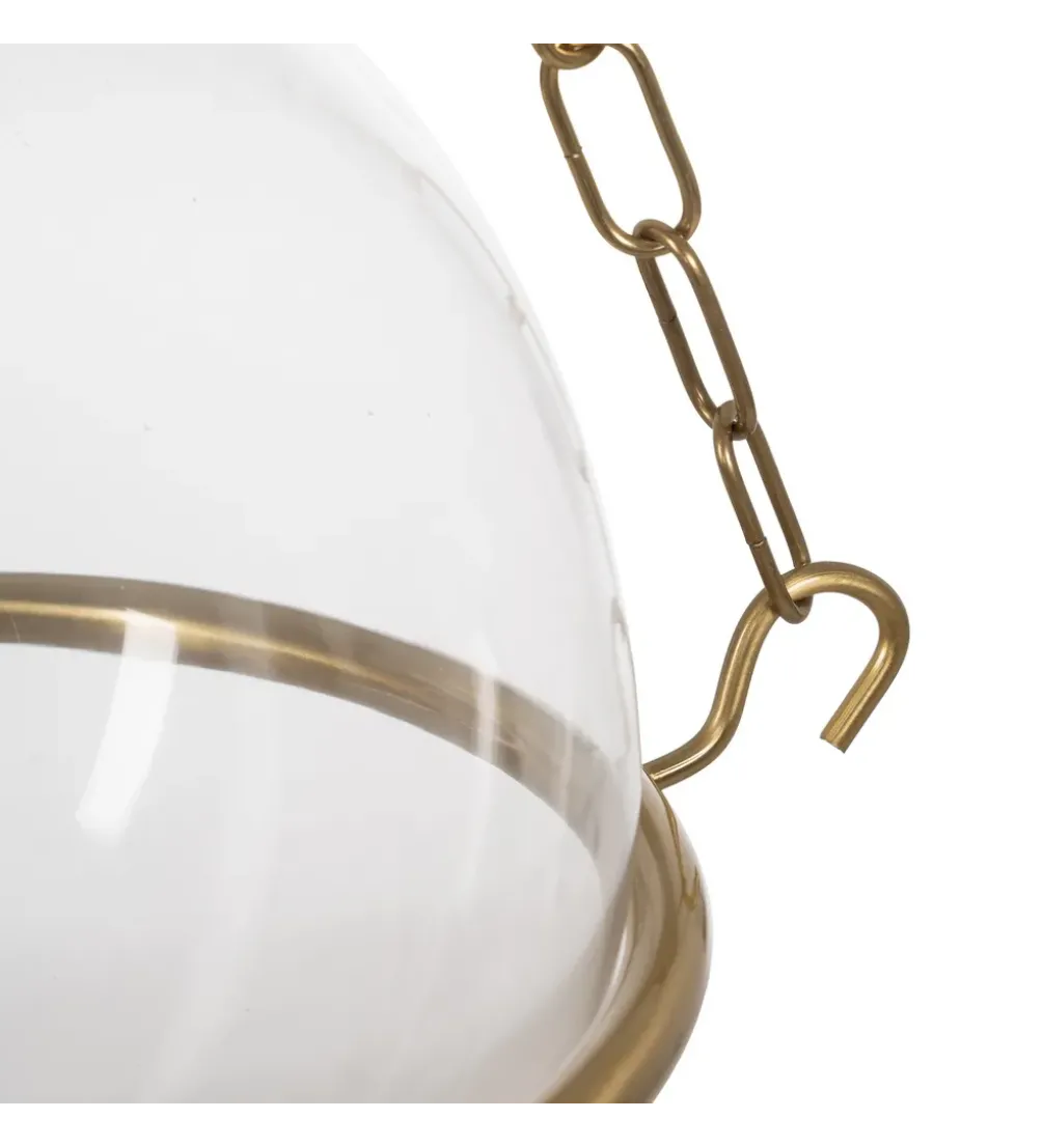 Lampa wisząca ORO 28 cm złota
