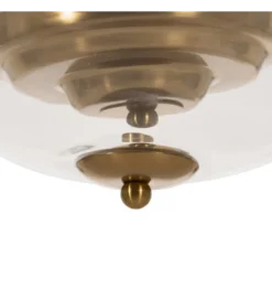 Lampa wisząca ORO 35 cm złota