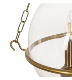 Lampa wisząca ORO 35 cm złota