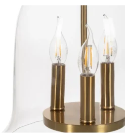 Lampa wisząca ORO 54 cm złota