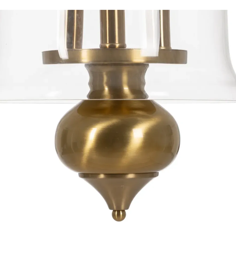 Lampa wisząca ORO 54 cm złota