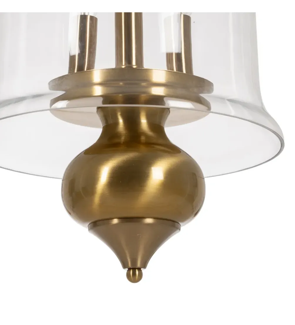 Lampa wisząca ORO 54 cm złota
