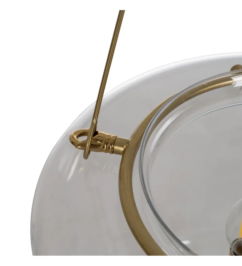 Lampa wisząca ORO 72 cm złota