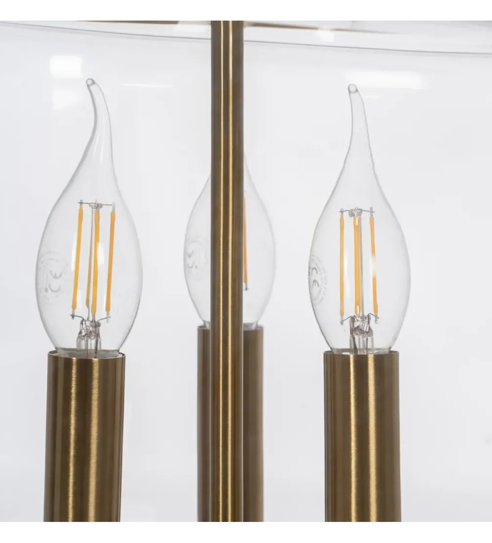 Lampa wisząca ORO 72 cm złota