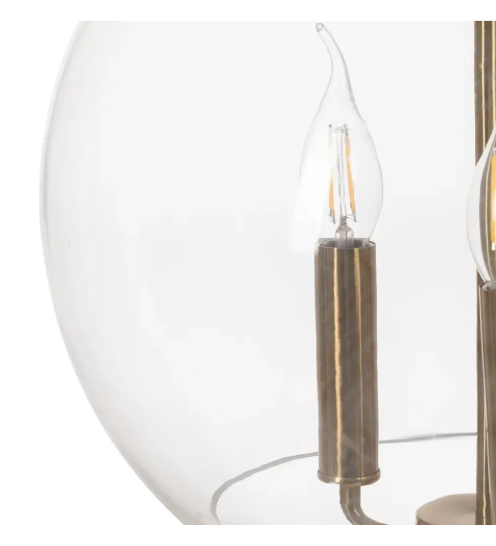 Lampa wisząca ORO 60 cm złoty