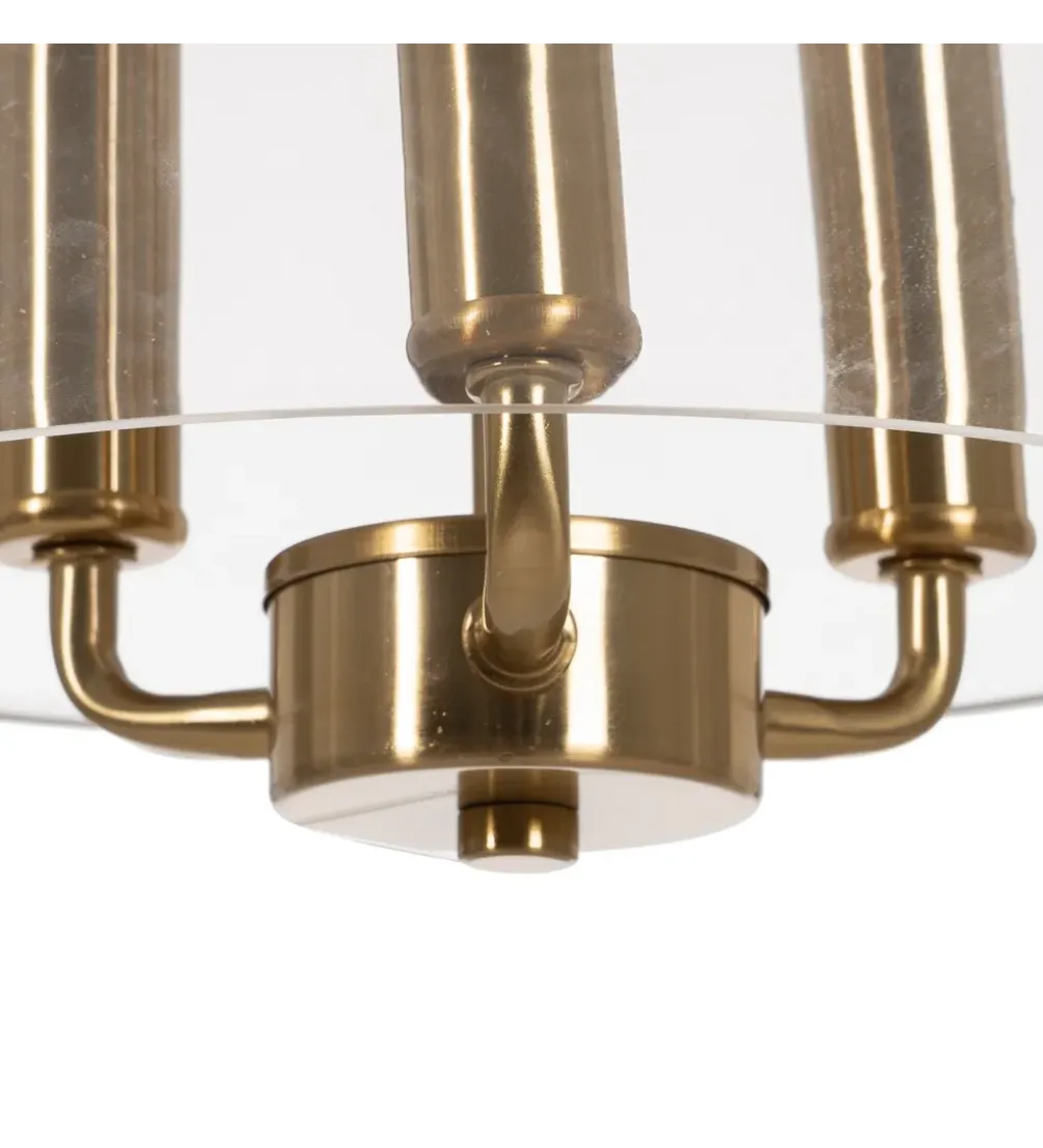 Lampa wisząca ORO 60 cm złoty