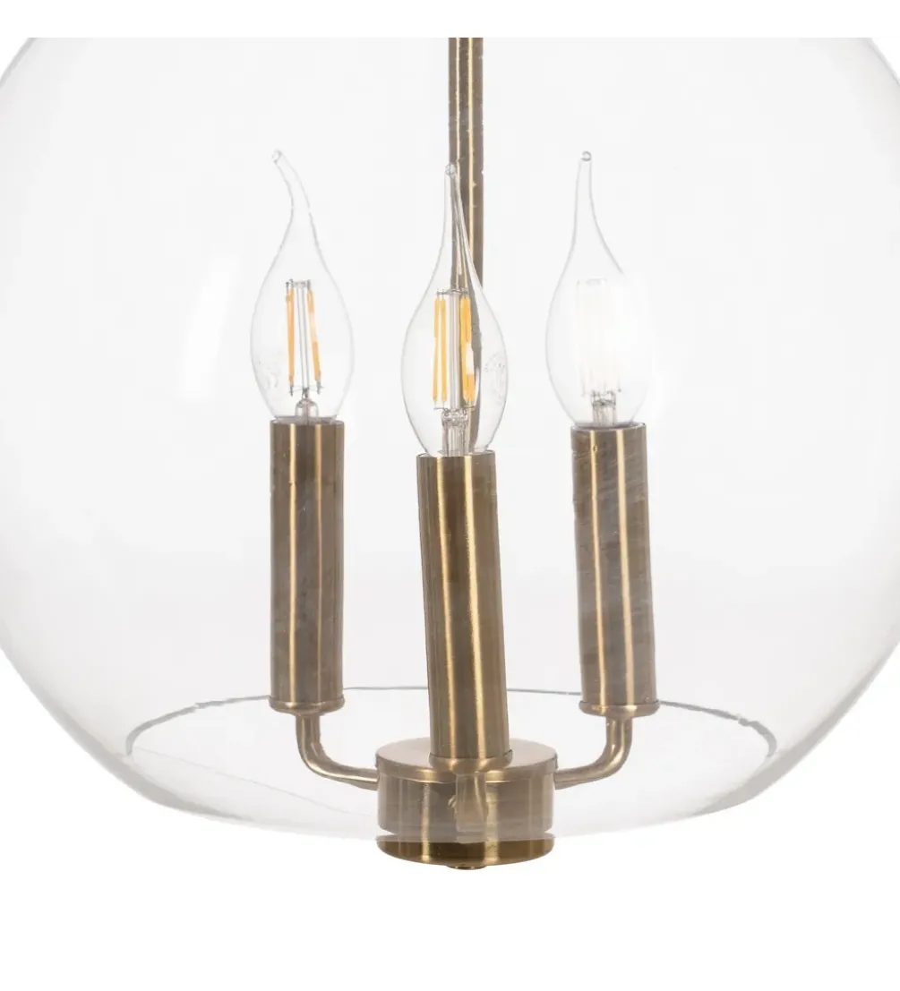 Lampa wisząca ORO 60 cm złoty