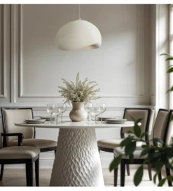 Lampa wisząca OSTIA 48 cm biała