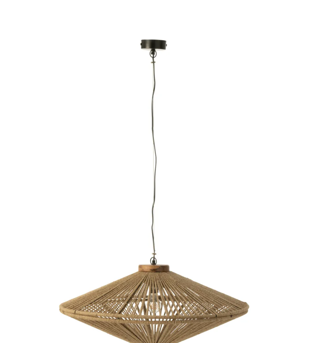 Lampa wisząca OVNI 77 cm naturalne