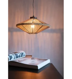 Lampa wisząca OVNI 62 cm naturalne