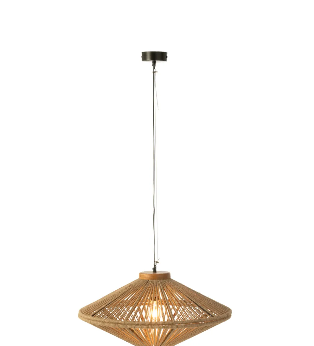 Lampa wisząca OVNI 62 cm naturalne