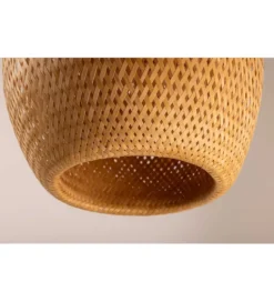 Lampa wisząca PAVO Nest 35 cm bambus