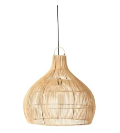 Lampa wisząca Pear 80 cm naturalna