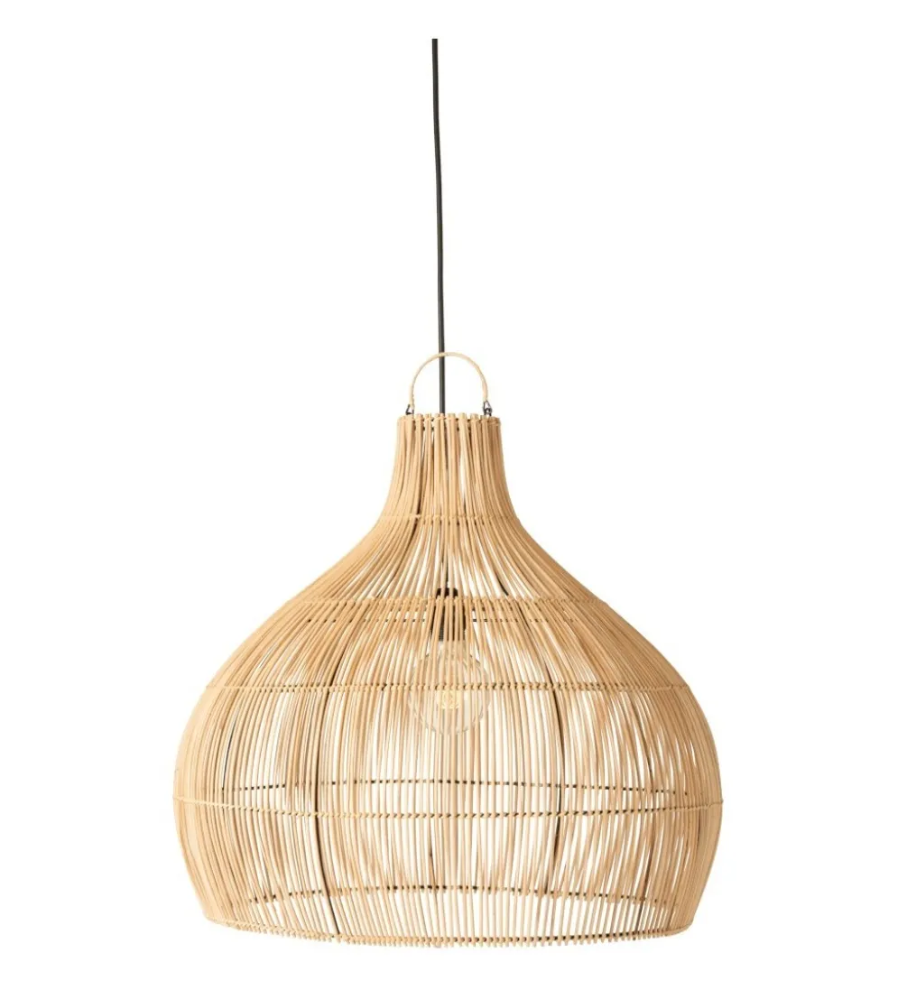 Lampa wisząca Pear 80 cm naturalna