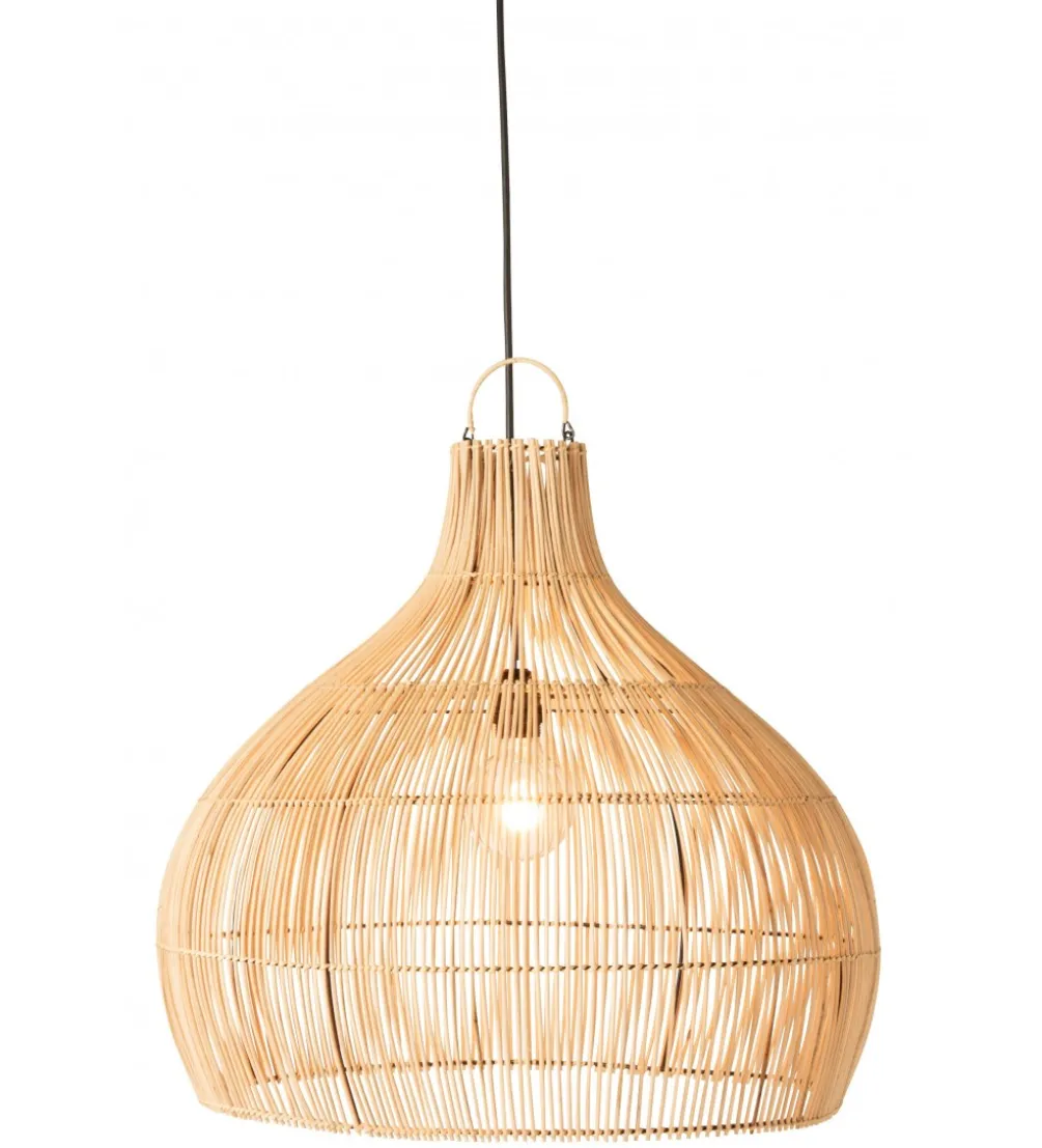Lampa wisząca Pear 80 cm naturalna