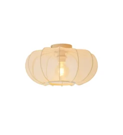Lampa wisząca PLUMALIA 21 cm brązowa