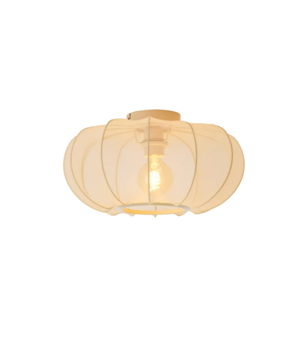 Lampa wisząca PLUMALIA 21 cm brązowa