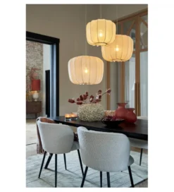 Lampa wisząca PLUMERIA 60 cm piaskowa