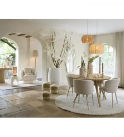Lampa wisząca RAFAELLA 51 cm naturalna