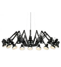 Lampa wisząca RAGNO 16 czarna