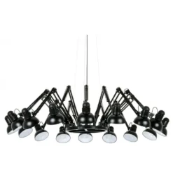 Lampa wisząca RAGNO 16 czarna