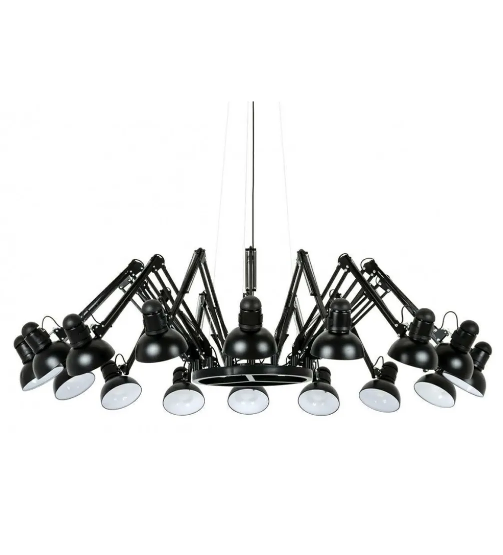 Lampa wisząca RAGNO 16 czarna
