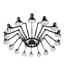 Lampa wisząca RAGNO 16 czarna