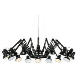 Lampa wisząca RAGNO 16 czarna