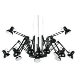 Lampa wisząca RAGNO 16 czarna