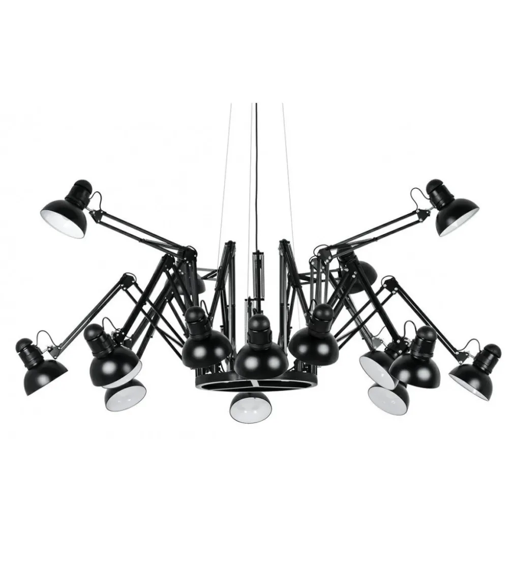 Lampa wisząca RAGNO 16 czarna