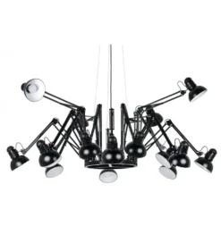 Lampa wisząca RAGNO 16 czarna
