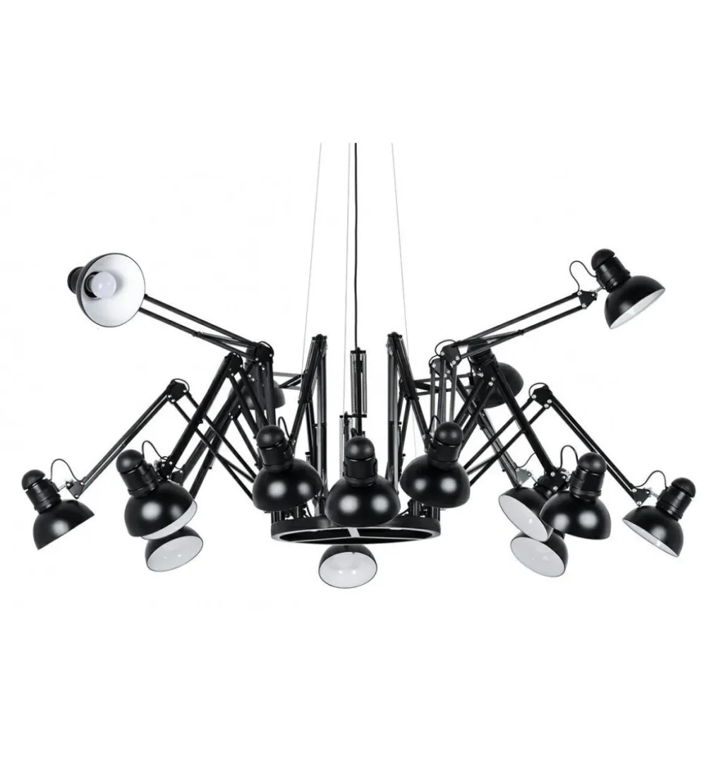 Lampa wisząca RAGNO 16 czarna