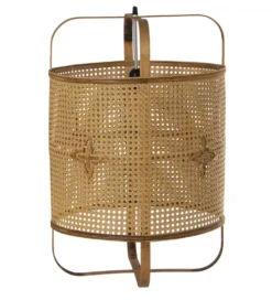 Lampa wisząca RATATAD 43 cm rattan