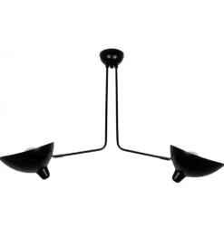 Lampa wisząca RAVEN 2 czarna