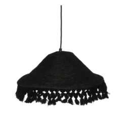 Lampa wisząca REHANELA 40 cm czarna