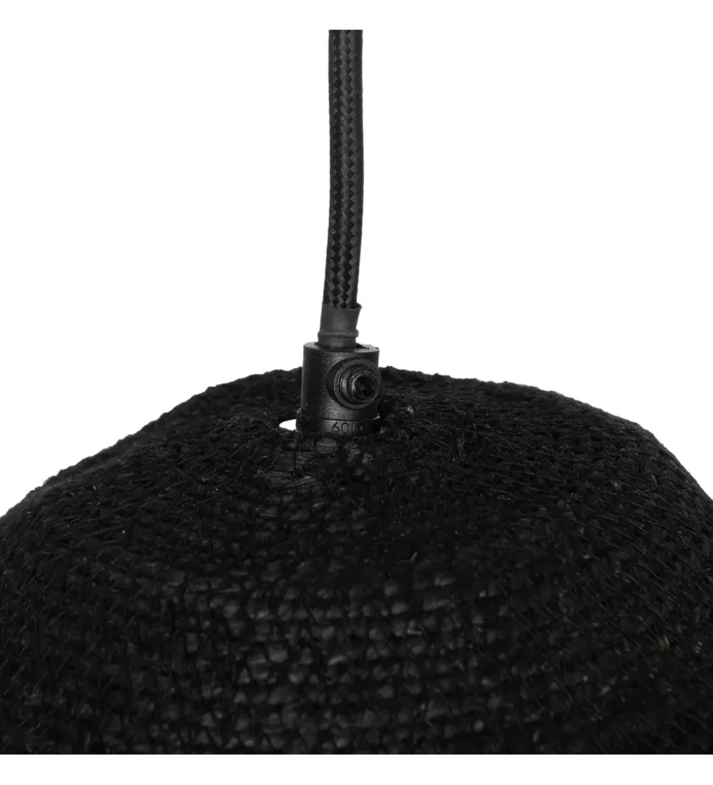 Lampa wisząca REHANELA 50 cm czarna