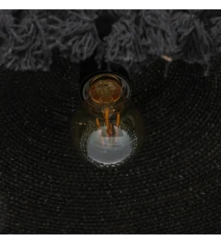 Lampa wisząca REHANELA 50 cm czarna