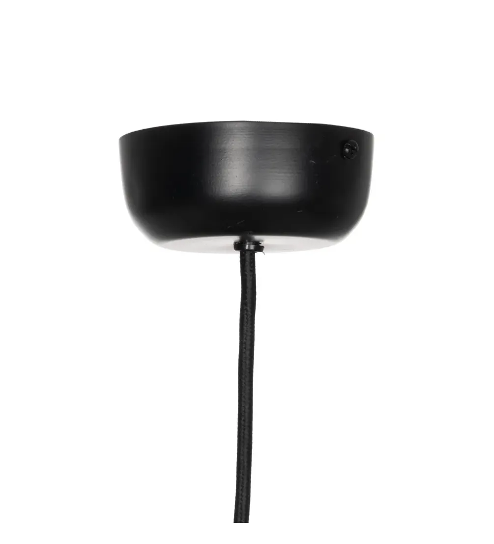 Lampa wisząca REHANELA 50 cm czarna