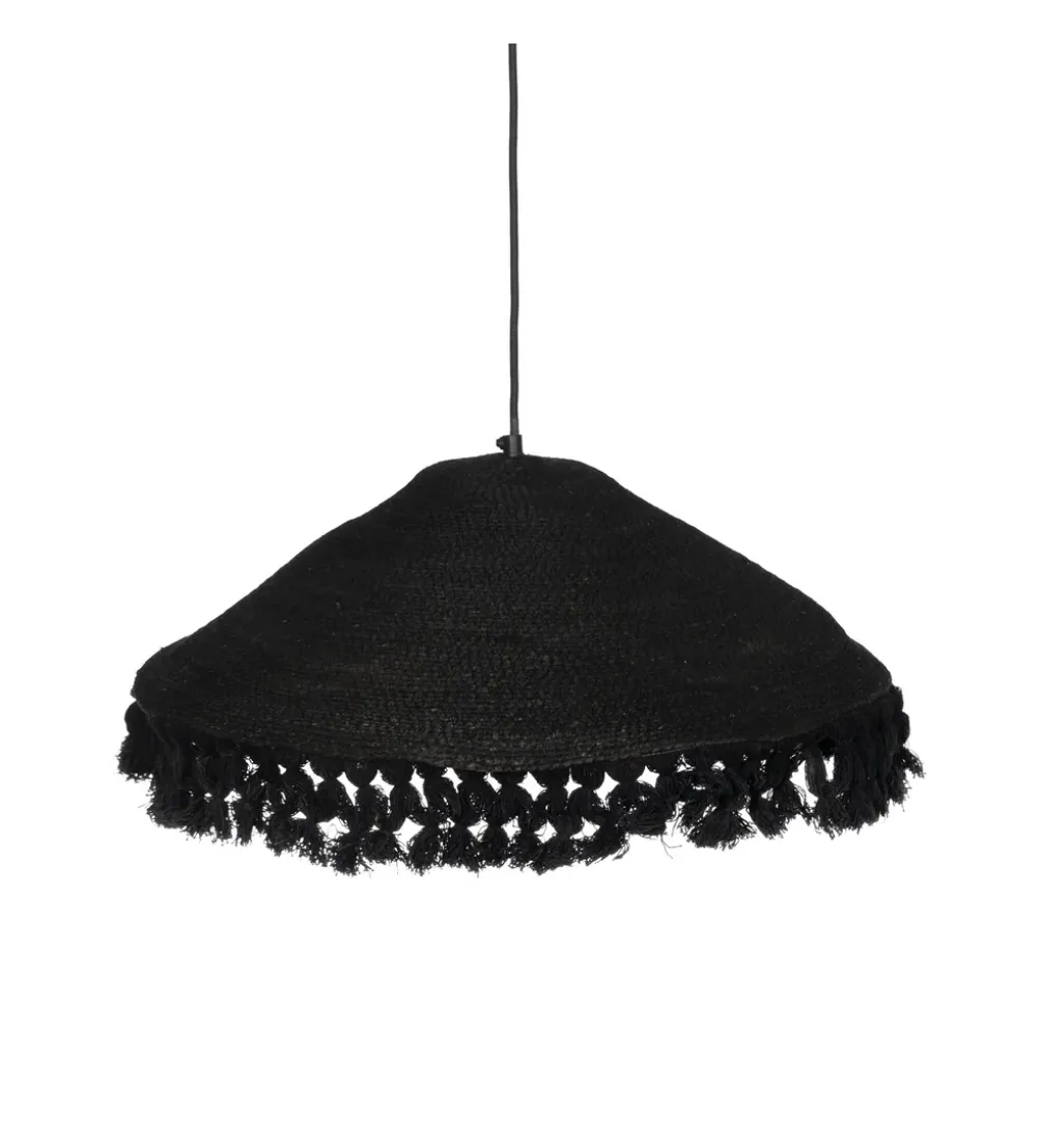 Lampa wisząca REHANELA 50 cm czarna