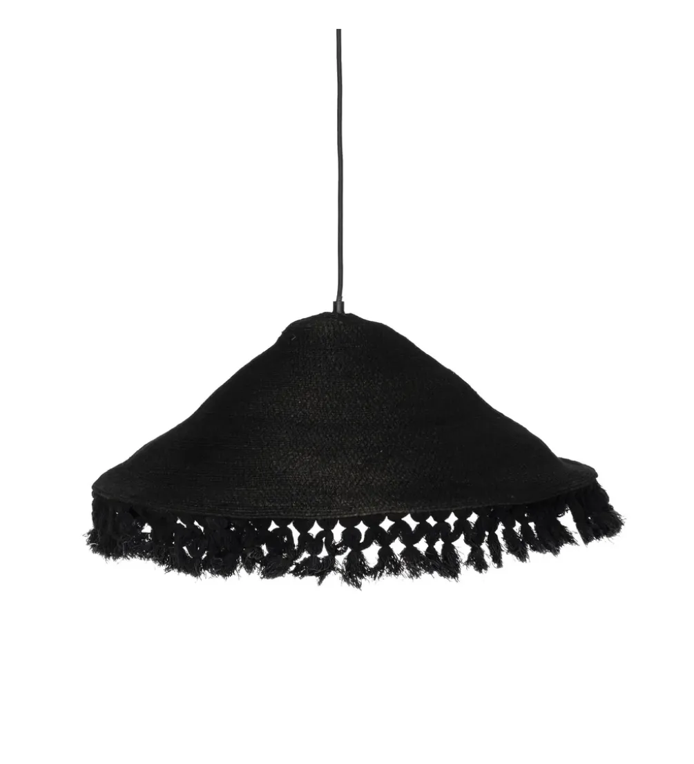 Lampa wisząca REHANELA 60 cm czarna