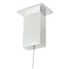 Lampa wisząca RING 100 cm srebrna