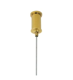 Lampa wisząca RING 80 cm złota