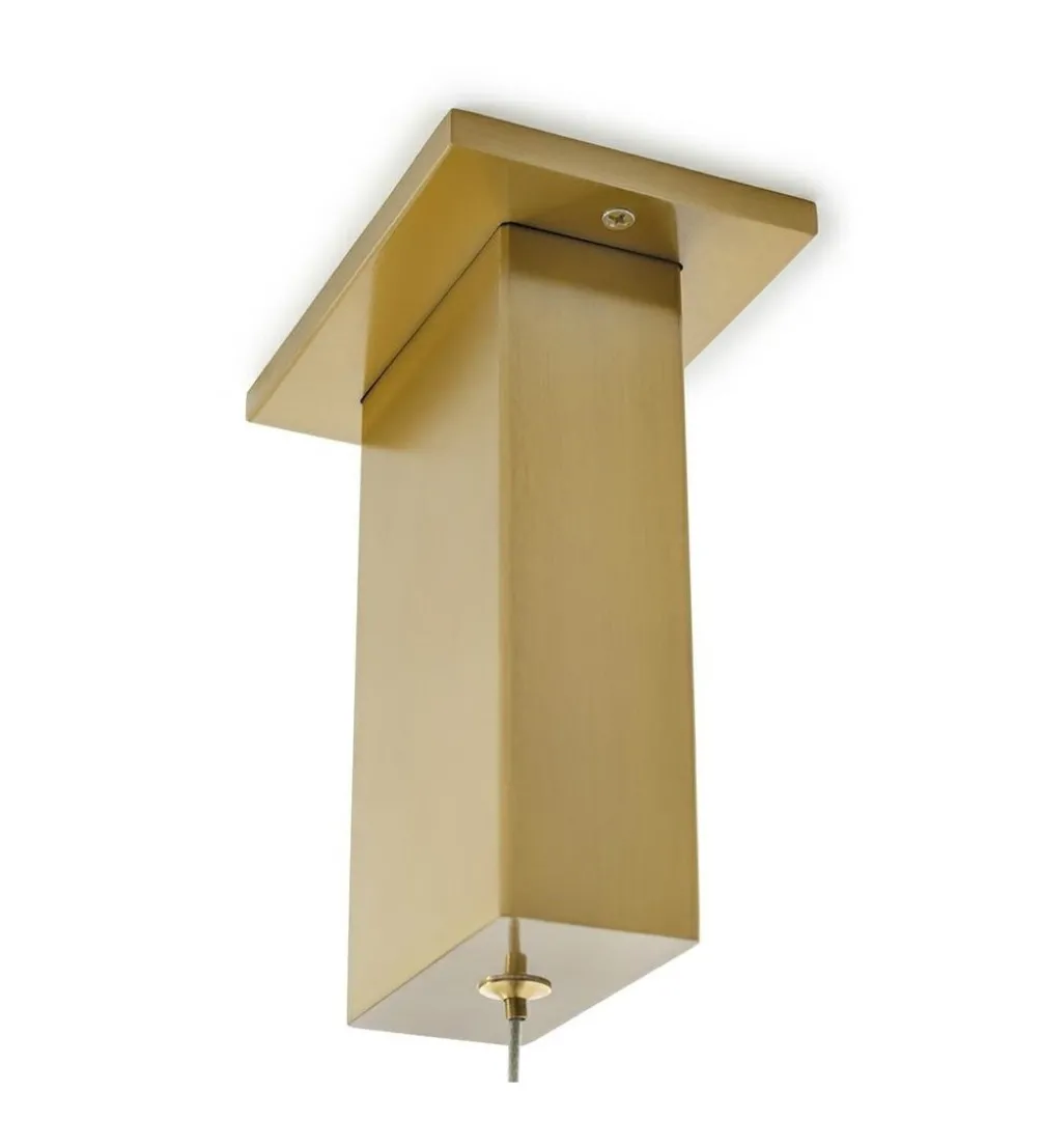 Lampa wisząca RING 60 cm złota