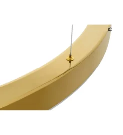 Lampa wisząca RING LUXURY 90 cm złota