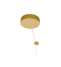 Lampa wisząca RING LUXURY 90 cm złota