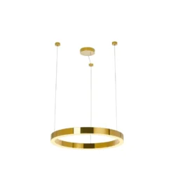 Lampa Wisząca RING LUXURY 110 Cm Złota