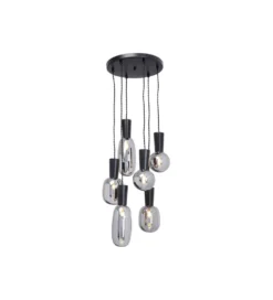 Lampa wisząca ROMEO 42 cm czarna