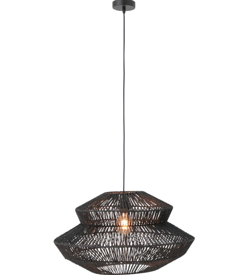 Lampa wisząca ROPEAN 33 cm czarna